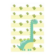 Placa Decorativa MDF Infantil Dinossauro Baby Verde - Quartinhos