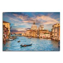 Placa Decorativa MDF Itália Veneza Viagem 30x40cm Placa Decorativa MDF Itália Veneza Viagem 30x40cm