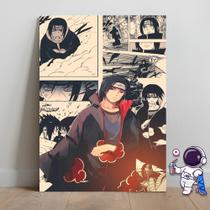 Placa Decorativa MDF - Naruto 20X28CM