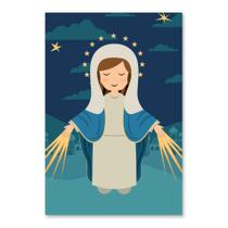 Placa Decorativa MDF Nossa Senhora das Graças 30x40cm