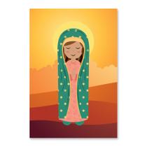 Placa Decorativa MDF Nossa Senhora de Guadalupe 20x30cm