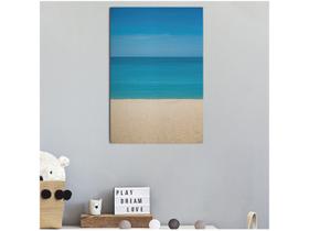 Placa Decorativa MDF Praia 30x44cm