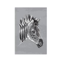 Placa Decorativa MDF Safari Zebra 30x40cm