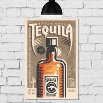 Placa Decorativa MDF Tequila 30x40 Placa Decorativa MDF Tequila 30x40