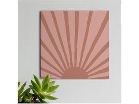 Placa Decorativa MDF Terracota Luz 20x20cm Placa Decorativa MDF Terracota Luz 20x20cm