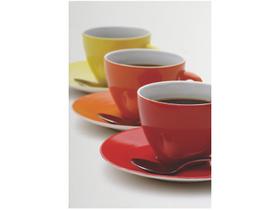 Placa Decorativa MDF Xícaras 20x29cm Placa Decorativa MDF Xícaras 20x29cm