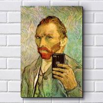 Placa Decorativa - Modelo P229 - Van Gogh 30X20Cm Em Mdf