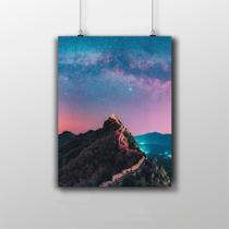 Placa Decorativa Muralha Da China Noite Wallpaper 20X30Cm