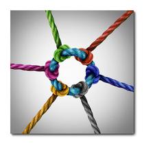 Placa Decorativa - Nó - Cordas - 1278plmk