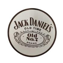 placa decorativa old7 jack daniels em mdf branco
