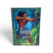 Placa Decorativa Oxóssi Força da Flecha Mdf DuplaFace 27 cm