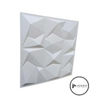 Placa Decorativa Painel 3D 1 Placa de Revestimento 50cmx50cm