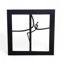 Placa Decorativa Palavra Fé em Mdf Cor Preto 19 cm Placa Decorativa Palavra Fé em Mdf Cor Preto 19 cm