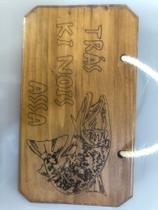 Placa decorativa para churrasqueira trás ki nois assa Placa decorativa para churrasqueira trás ki nois assa