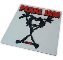 Placa Decorativa Pearl Jam Em Alto Relevo, Bandas 29cm - TALHARTE