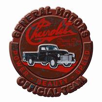 Placa Decorativa Pick Up Boca de Sapo General Motors Truck Official Team - GM Chevrolet Placa Decorativa Pick Up Boca de Sapo General Motors Truck Official Team - GM Chevrolet