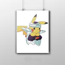 Placa Decorativa Pikachu Tema Piccolo Animes Placa Decorativa Pikachu Tema Piccolo Animes