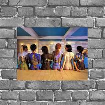 Placa Decorativa Pink Floyd Mulheres Nuas 18x27cm - Quadros On-line