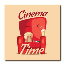 Placa Decorativa - Pipoca - Cinema - 2019plmk