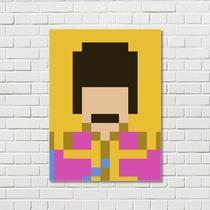 Placa Decorativa Pixel Ringo