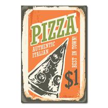 Placa Decorativa - Pizza - 0589plmk