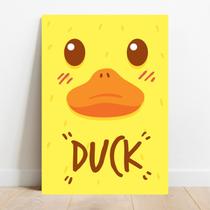 Placa Decorativa Pop Duck Placa Decorativa Pop Duck