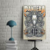 Placa Decorativa Poster Banda Pantera Hard Rock