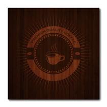 Placa Decorativa - Premium Coffee - 0861plmk