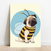Placa Decorativa Pug Placa Decorativa Pug
