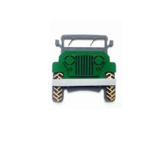 Placa Decorativa Quadro Entalhado Em Madeira Jeep Willins