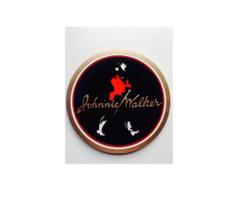 Placa Decorativa Quadro Entalhado Em Madeira Johnne Walker