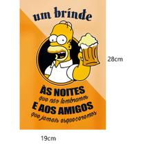 Placa Decorativa Quadro MDF CERVEJA CHURRASCO COMIDA 29,7x21cm Placa Decorativa Quadro MDF CERVEJA CHURRASCO COMIDA 29,7x21cm