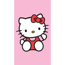 Placa Decorativa Quadro MDF Hello kitty Rosa 29,7x21cm Placa Decorativa Quadro MDF Hello kitty Rosa 29,7x21cm