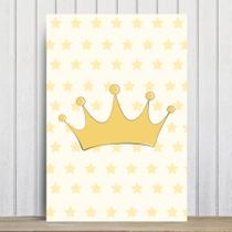 Placa Decorativa Quarto Bebê Ursinha Princesa Coroa 20x30cm Placa Decorativa Quarto Bebê Ursinha Princesa Coroa 20x30cm