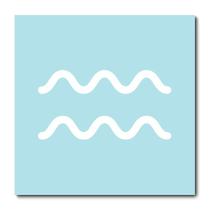 Placa Decorativa - Quatro Elementos - Água - 1904plmk Placa Decorativa - Quatro Elementos - Água - 1904plmk