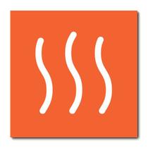 Placa Decorativa - Quatro Elementos - Fogo - 1906plmk Placa Decorativa - Quatro Elementos - Fogo - 1906plmk