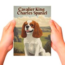 Placa Decorativa Raças Cachorro Vintage Cavalier King Cor: Sortido