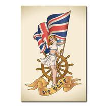Placa Decorativa - Reino Unido - 0751plmk