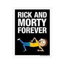 Placa Decorativa Rick & Morty Forever