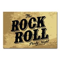 Placa Decorativa - Rock Roll - Música - 0551plmk