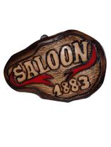Placa Decorativa - Saloon 1883