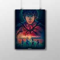 Placa Decorativa - Série Stranger Things - Arte Poster Placa Decorativa - Série Stranger Things - Arte Poster