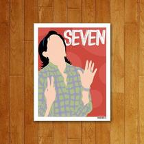 Placa Decorativa Seven Placa Decorativa Seven