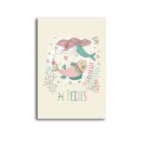 Placa Decorativa Signo Peixes 30x40cm Placa Decorativa Signo Peixes 30x40cm