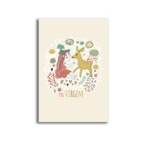Placa Decorativa Signo Virgem 30x40cm