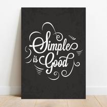 Placa Decorativa Simples Is Good Placa Decorativa Simples Is Good