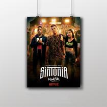 Placa Decorativa Sintonia Poster Quadro Funk Placa Decorativa Sintonia Poster Quadro Funk