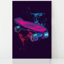 Placa Decorativa Skate Hobby 30x40cm