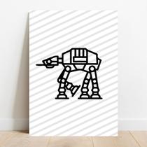 Placa Decorativa Star Robot Placa Decorativa Star Robot