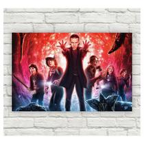 Placa Decorativa Stranger Things 28x20 cm